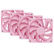 HYTE FA12 Fans, Pack of 4 - 120mm, Strawberry Milk image number null