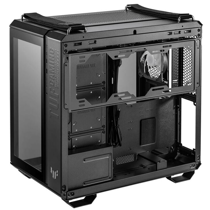 ASUS TUF Gaming GT502 Plus TG Case - black image number 8