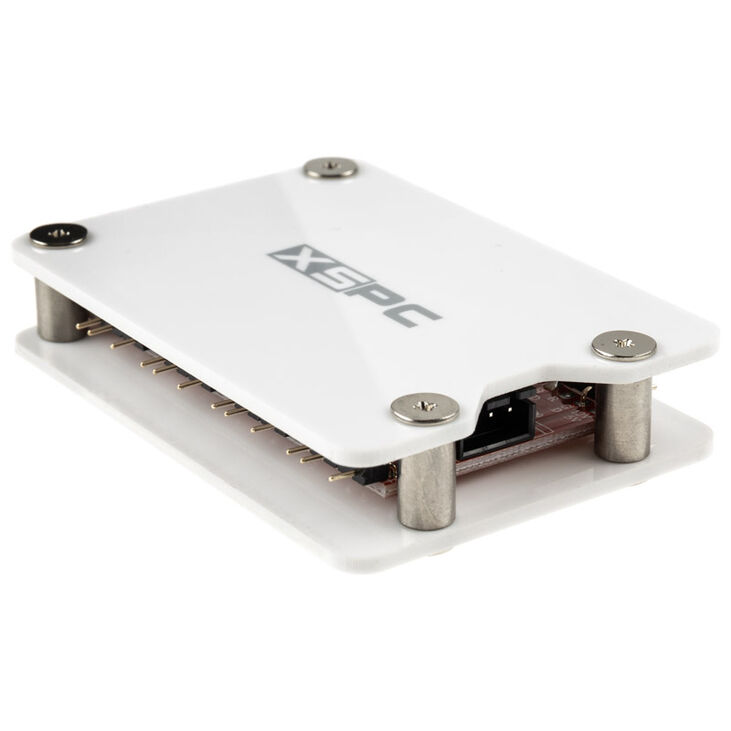 XSPC 8-fach, 3-Pin, 5V, Addressable RGB Splitter Hub - SATA Powered, weiß image number 1
