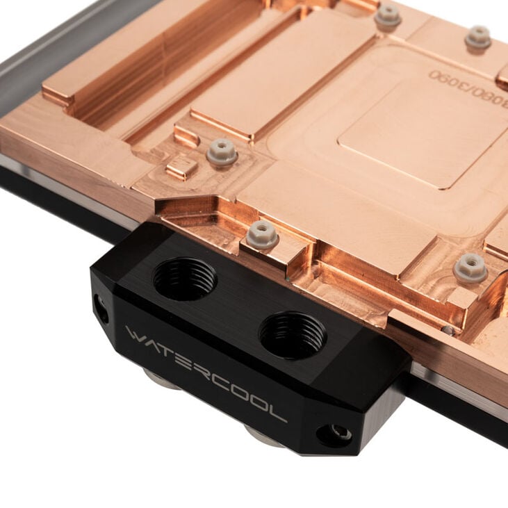 Watercool Heatkiller V for RTX 3080/3090 - Copper + Acrylic, black image number 4