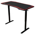 Nitro Concepts Gaming Tisch D16E Carbon Red 1600x800 - elektrisch h&ouml;henverstellbar image number null