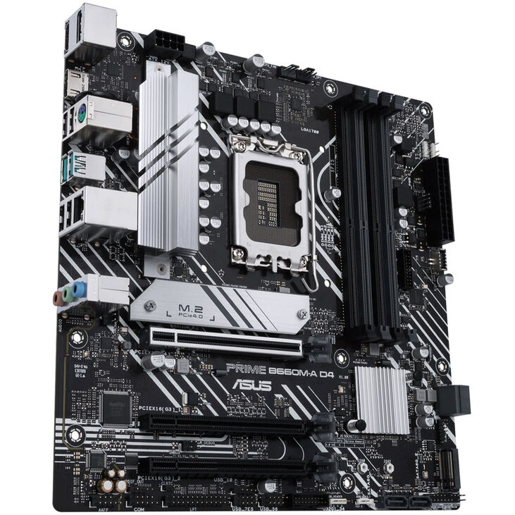 ASUS Prime B660M-A D4-CSM, Intel B660 Mainboard, Sockel LGA1700, DDR4 image number 4
