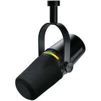 Shure MV7+-K Podcast Microphone XLR/USB - black