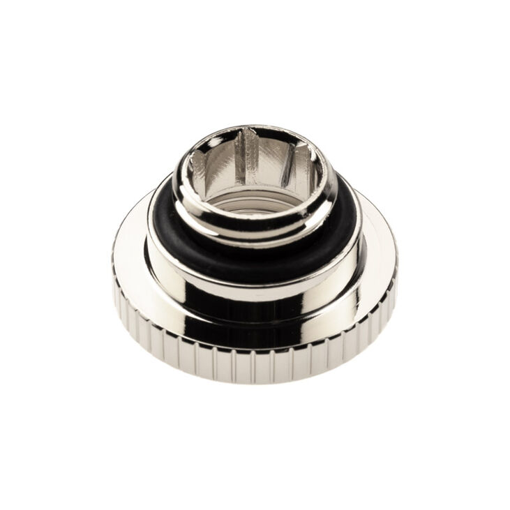 EK Water Blocks EK-Quantum Torque Surface Port Adapter - Nickel image number 1