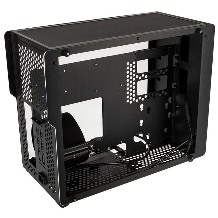 Raijintek Ophion M Evo TGS Micro-ATX Gehäuse, Tempered Glass - schwarz image number 7