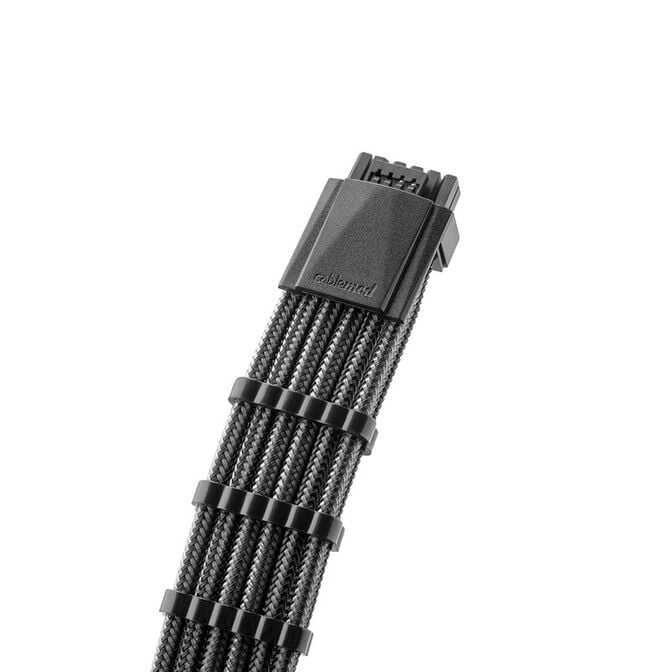 CableMod C-Series PRO ModMesh 12VHPWR Cable Kit f&uuml;r Corsair RM, RMi, RMx (Black Label) - carbon image number 2
