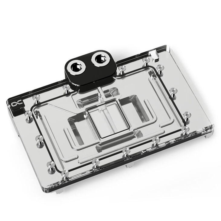 Alphacool Core RTX 4080 Reference with Backplate - Acrylic + Nickel image number 0