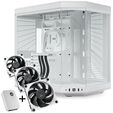 Hyte Y70 Mid Tower - Snow White + FP12 3-Pack & NP50 image number null