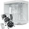Hyte Y70 Mid Tower - Snow White + FP12 3-Pack & NP50