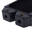 Alphacool NexXxoS XT45 Full Copper Radiator &ndash; 480mm, black image number null
