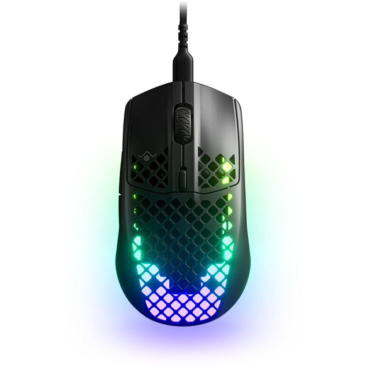 SteelSeries Aerox 3 Gaming Mouse - matte black image number 2
