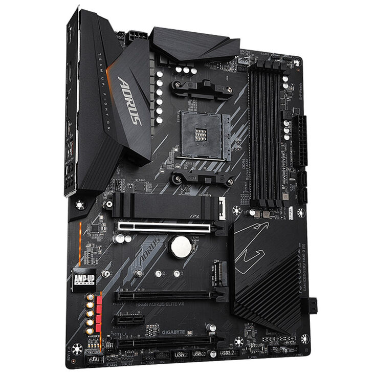 GIGABYTE B550 AORUS Elite V2 Mainboard, Sockel AM4, AMD B550, ATX, DDR4 image number 1