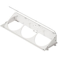 HAVN HS 420 Angled Bottom Fan Bracket - white