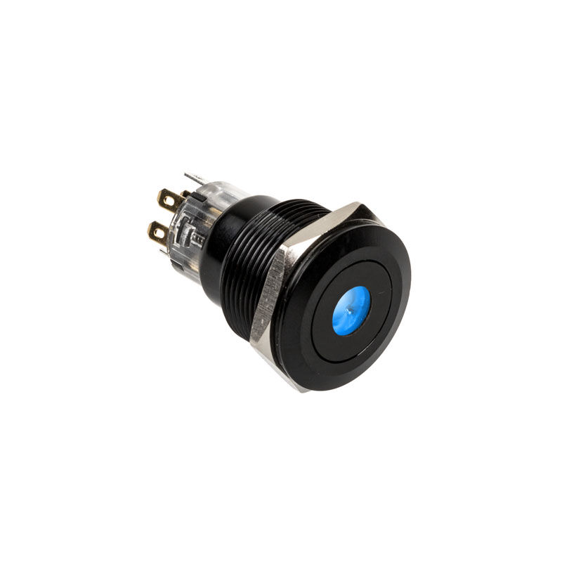 DimasTech Vandalismustaster 22mm, Blackline Dot - RGB