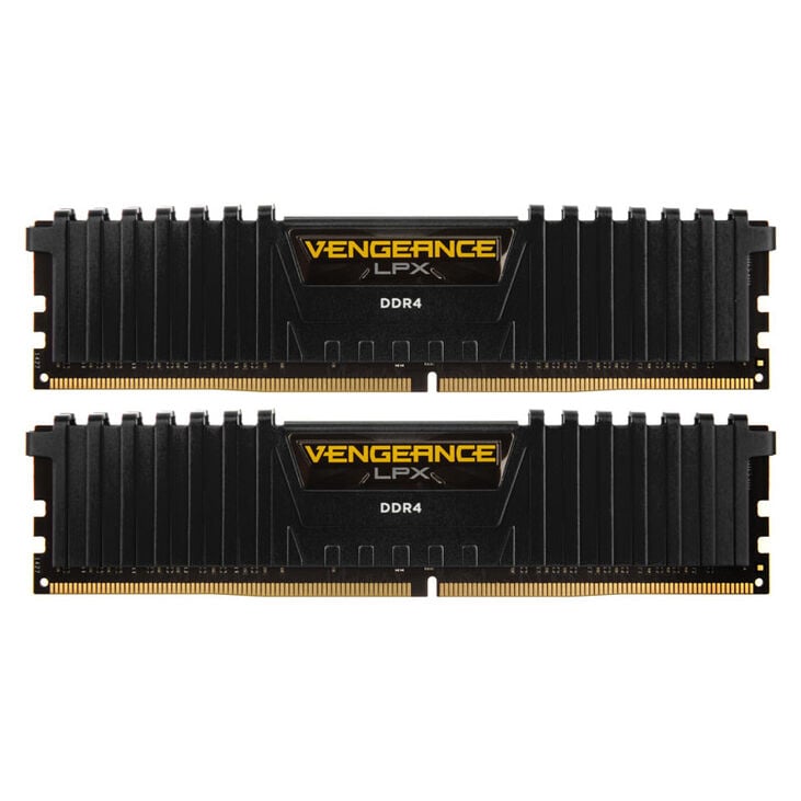 Corsair Vengeance LPX DDR4-3200 RAM, CL16, XMP - 64 GB Dual-Kit, schwarz image number 1