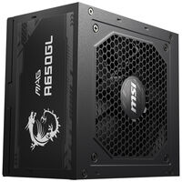 MSI MAG A650GL Power Supply, 80 PLUS Gold, Fully Modular, ATX 3.0 - 650 Watt