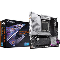 GIGABYTE B760M Aorus Elite AX Motherboard, Socket 1700, Intel B760, Micro-ATX, DDR5
