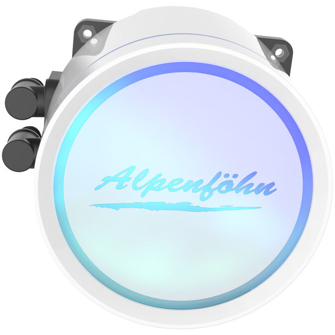 Alpenf&ouml;hn Gletscherwasser 240 AiO Wasserk&uuml;hlung, ARGB - wei&szlig; image number 8