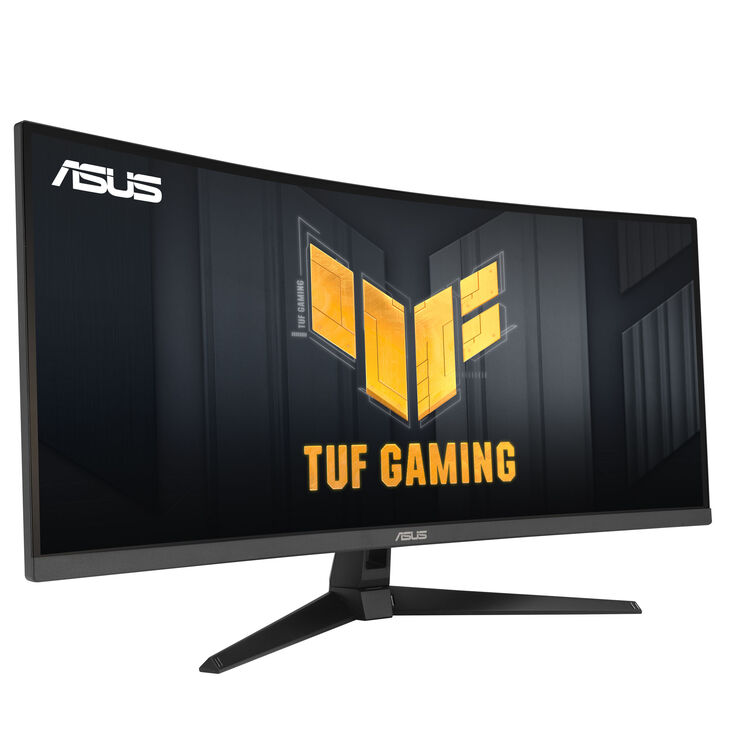 ASUS TUF Gaming VG34VQ3B, 34-inch curved gaming monitor, 180 Hz, VA, FreeSync Premium image number 0