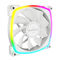 Montech RX120 PWM ARGB Reverse Fan - 120mm, white