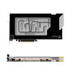 Thermal Grizzly DeltaMate GPU-Wasserk&uuml;hler f&uuml;r Astral RTX 5090, ARGB, mit Backplate - Acryl, schwarz image number null