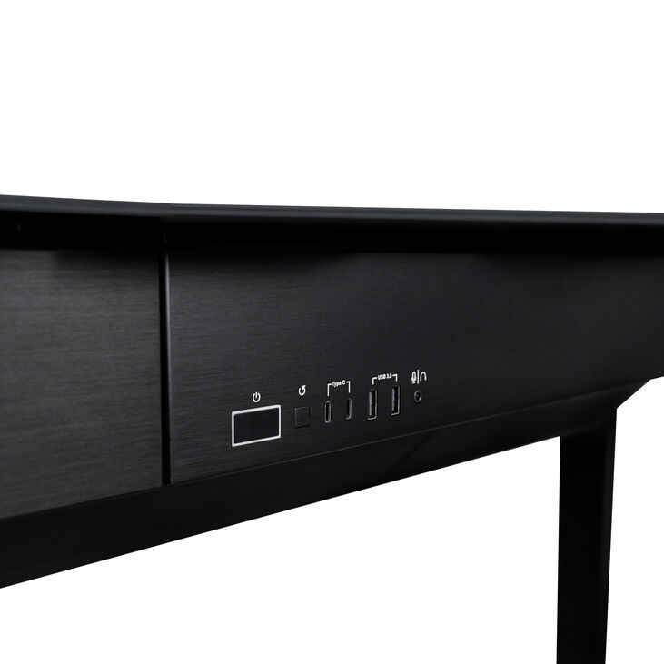 Lian Li DK07 Tischgehäuse, Dual-System-fähig, 2x E-ATX, höhenverstellbar - schwarz image number 11