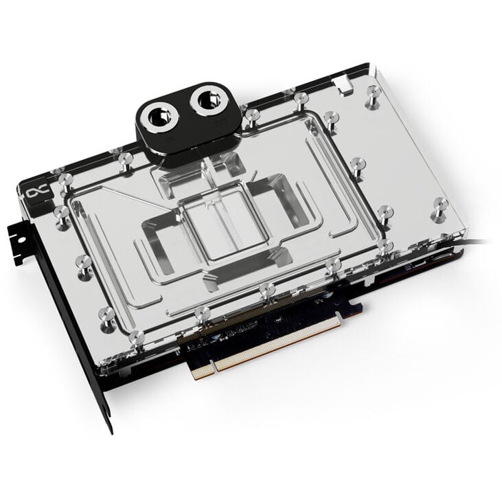 Alphacool Core RTX 4090 GameRock + Phantom mit Backplate - Acryl + Nickel image number 2