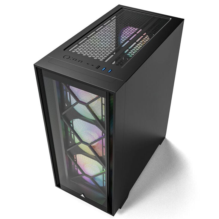 Montech AIR 1000 Premium, Mid Tower, Tempered Glass, - Black image number 1