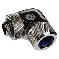 Bitspower Advanced Multi-Link Adapter Anschluss 90 Grad G1/4 Zoll AG auf 14mm AD Hardtube - drehbar,