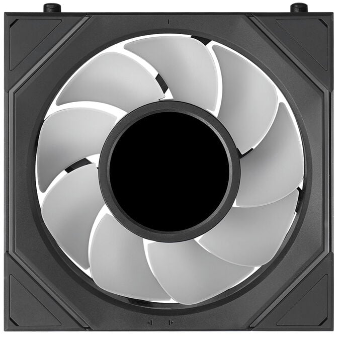 Lian Li UNI FAN SL-INF LCD FLEX Wireless Fan, ARGB and LCD - Reverse Blade, 120mm, black image number 4