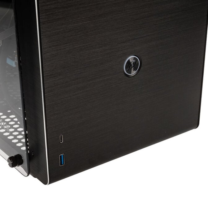 Raijintek Ophion M Evo TGS Micro-ATX Geh&auml;use, Tempered Glass - schwarz image number 4
