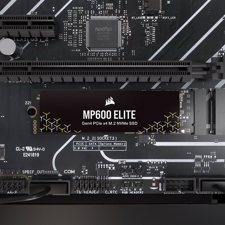 Corsair MP600 Elite NVMe SSD, PCIe 4.0 M.2 Type 2280 - 2 TB image number 7