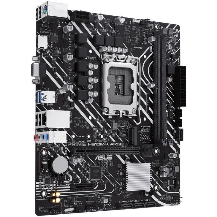ASUS Prime H610M-K ARGB, Intel H610 Mainboard - Sockel 1700, DDR5 image number 5
