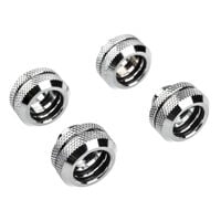 Corsair Hydro X Series XF Hardline fitting straight G1/4 inch BSPP to 14mm OD hard tube - 4-pack, si