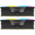 Corsair Vengeance RGB DDR5-6400 RAM, CL32, XMP - 64 GB Dual-Kit, black image number null