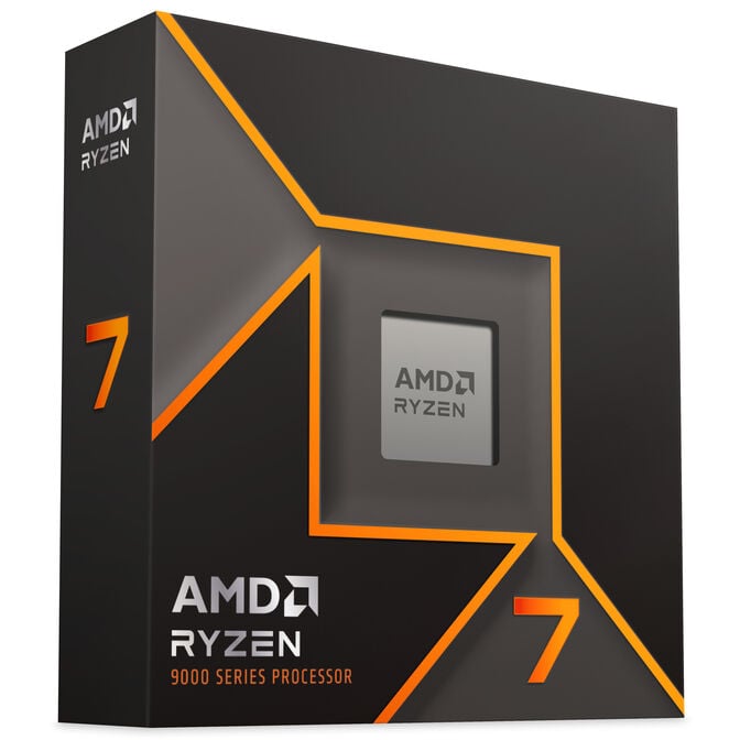 AMD Ryzen 7 9700X CPU, 8 Kerne, 5,5 GHz, AM5 (Zen 5) - boxed, ohne K&uuml;hler image number 6