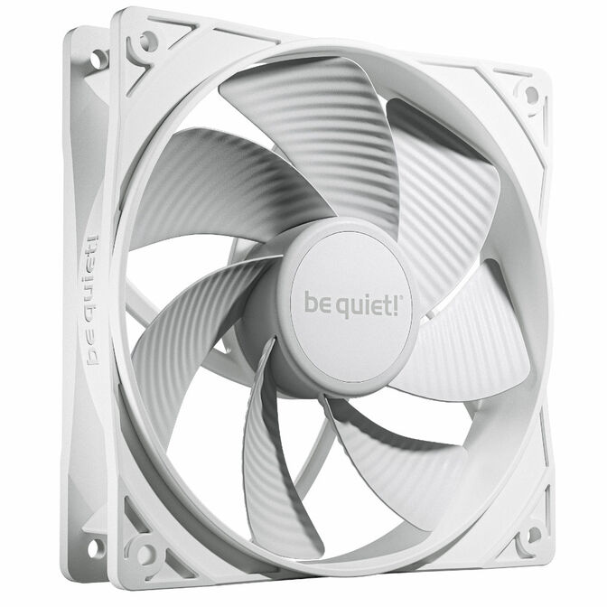 be quiet! Pure Wings 3 Fans, PWM, Reverse - 120mm, white, pack of 3 image number 1