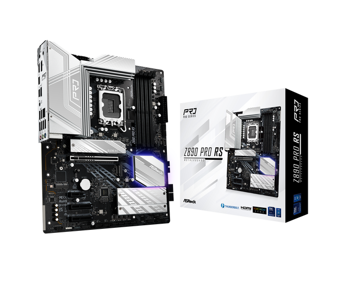 ASRock Z890 Pro RS, Intel Z890 motherboard, socket LGA 1851, Intel Z890, ATX, DDR5 image number 0