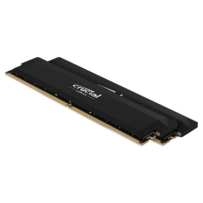 Crucial Pro Overclocking Edition DDR5-6000 RAM, CL36, XMP 3.0, AMD EXPO- 32 GB Dual-Kit, schwarz image number 2