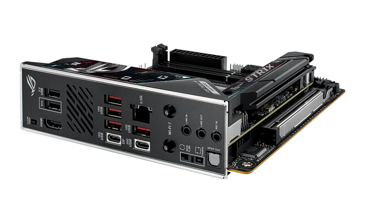 ASUS ROG STRIX B850-I Gaming WiFi Mainboard, Sockel AM5, AMD B850, Mini-ITX, DDR5 image number 7