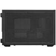 Lian Li DAN Cases B4 Wood Edition PC Case, Micro-ATX - Walnut, Black image number null