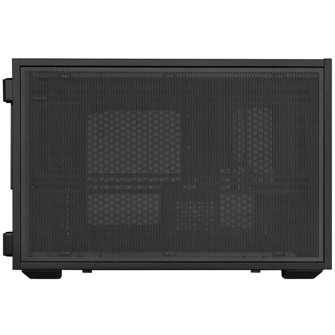 Lian Li DAN Cases B4 Wood Edition PC Case, Micro-ATX - Walnut, Black image number 3