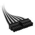 Corsair Premium Sleeved DC Cable Starter Kit, f&uuml;r Typ-5-Netzteil - schwarz/wei&szlig; image number null