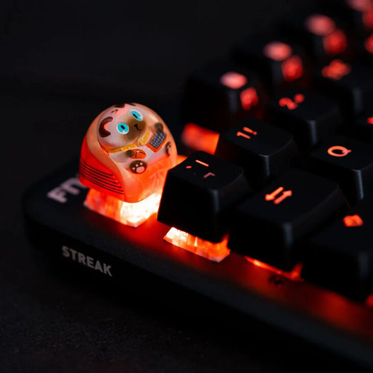 Fnatic Artisan Keycap Loeya - orange image number 3