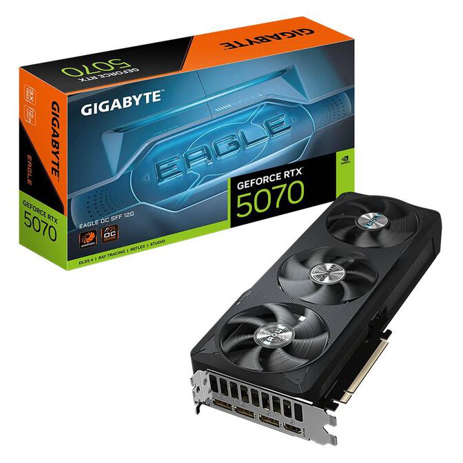 GIGABYTE GeForce RTX 5070 Eagle OC 12G SFF, 12288 MB GDDR7 image number 0