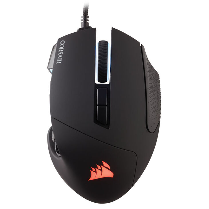 Corsair SCIMITAR RGB ELITE Gaming Maus, RGB - schwarz image number 1