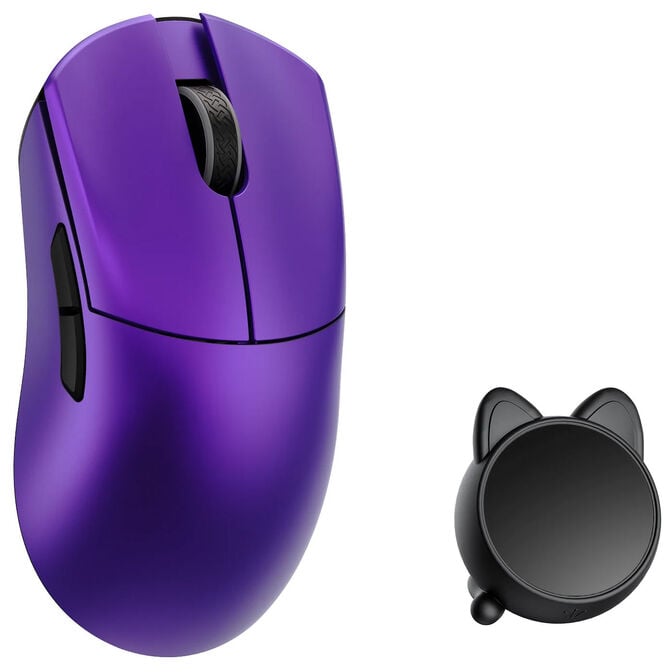 WLMOUSE HUAN Gaming Mouse, Omron Optical Switches - purple image number 0