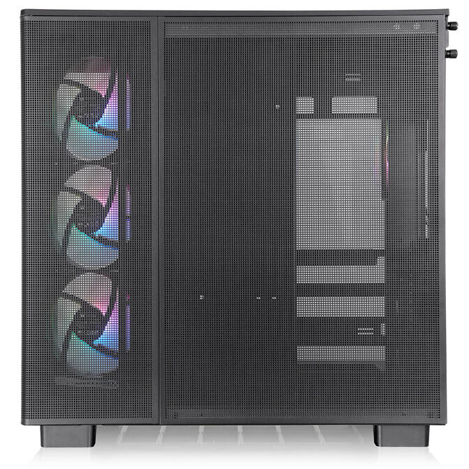 Thermaltake View 380 XL TG ARGB PC Case, Mid-Tower, ATX, ARGB, Tempered Glass - Black image number 10