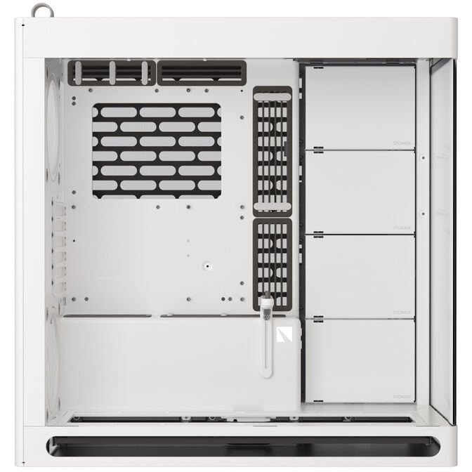 HAVN HS 420 PC-Geh&auml;use, Midi-Tower, E-ATX, Tempered Glass - wei&szlig; image number 4