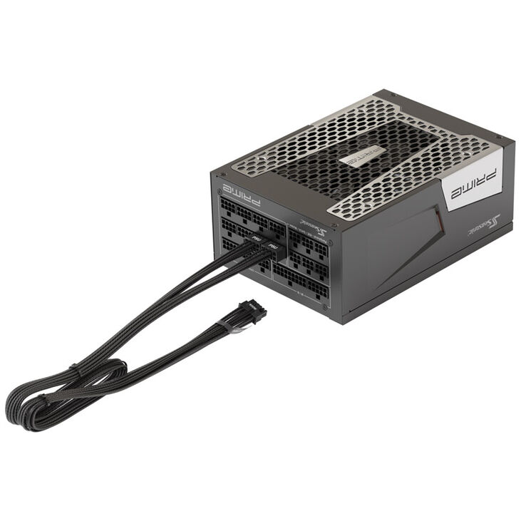 Seasonic 12VHPWR PCIe 5.0 Adapter Kabel - schwarz image number 3